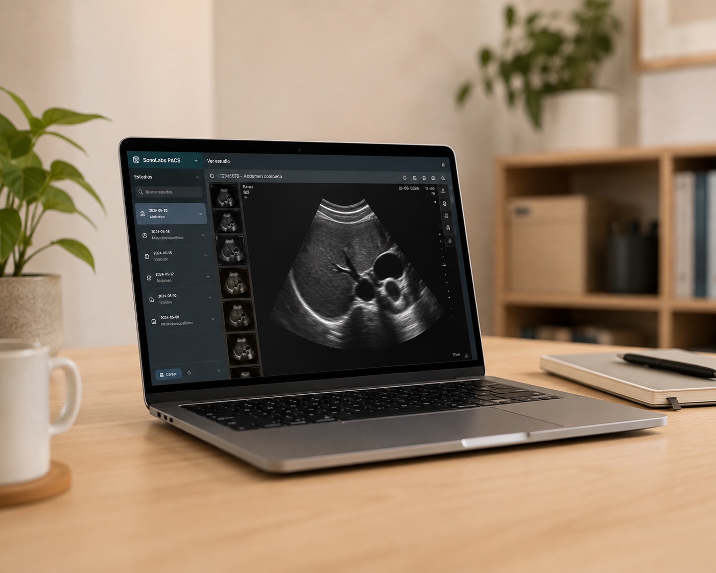 Portal PACS de Sonolabs